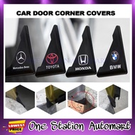[2 PCS] Car Door Corner Cover Bumper Anti Collision Protector Sticker Proton Perodua Nissan Toyota H