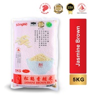 SongHe Jasmine Brown Rice 5Kg - Tong Seng (Halal)