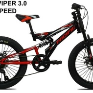 SEPEDA MTB ANAK 20" PACIFIC VIPER 3.0 7SPEED anak umur 8 tahun- 15