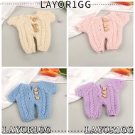 LAYOR1GG Button Sweater, Cute Clothing DIY 20cm Cotton Doll Clothes, High Quality Lovely Doll's Acce