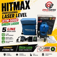 HITMAX'' LASER LEVER -5 LINE -GREEN -HTM-5000