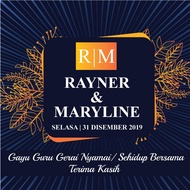 RM6 - Sticker Kahwin