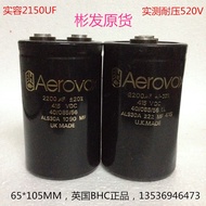 S6 Imported British BHC aerovox gold 415V 2200uf screw foot high voltage febrile electrolytic capaci