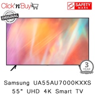 Samsung UA55AU7000KXXS 55 Inch UHD 4K Smart TV. Crystal Processor 4K. PurColour Technology. Bezeless Design.