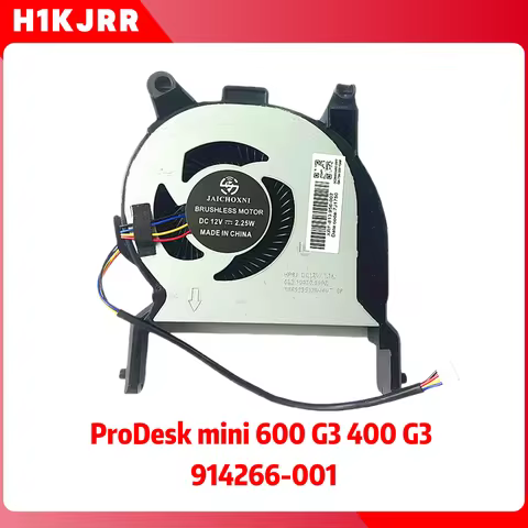 For New HP Laptop Cooling Fan /Hewlett-Packard ProDesk mini 600 G3 400 G3 914266-001 Fan Large