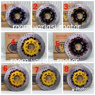 Front DISC PLATE DISC BRAKE DISC ROTOR BREMBO FLOATING 220MM JUPITER MX FIZR BEAT MIO ETC