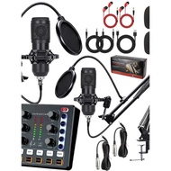 Cross-Border Supply f999 Sound Card bm800 Condenser Microphone Computer Live k Song Entertainment Ca