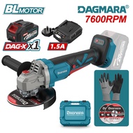 Dagmara DAG02 100mm Cordless Angle Grinder Brushless Grinder Cutting Machine Grinding Machine Batter
