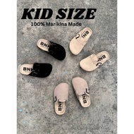 KID SIZE - BNK CLOGS SYNTH LEATHER STRAP MARIKINA MADE 3 colorway Boston Clogs Unisex - Marikina Mad