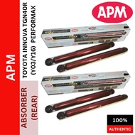 PSE3130M (APM) ABSORBER
(REAR) TOYOTA INNOVA TGN40R (Y03/Y16)  PERFORMAX (1SET)