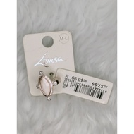 Lovisa Navette Stone Ring Men Women Fashion Temperament Jewelry