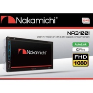 Nakamichi NA 3100i full glass Panel full HD Mirrorlink Autolink full glass Head Unit