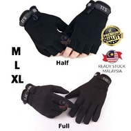 barang kemas 511 Half Finger Glove Outdoors Ride Anti-Slide Tactic Drive Motorcycle Gloves Fishing R