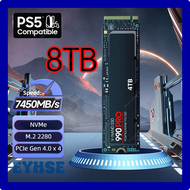 EYHSE 2024 SAM SSD ของแท้ M.2 2280 990 PRO 4TB 2TB โซลิดสเตทไดรฟ์ภายใน PCIe Gen 4.0X4สำหรับเดสก์ทอปคอมพิวเตอร์แล็ปท็อป PS5 GFWEG