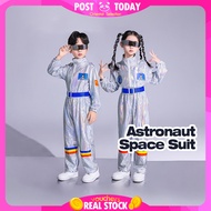 🇲🇾Ready Stock🇲🇾 Kids Future Tech Astronaut Space Suit Robot AI Performance Costume for Primary & Mid