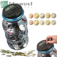 AARON1 Coin Counter Electronic Automatic LCD Display USD EURO GBP Piggy Bank