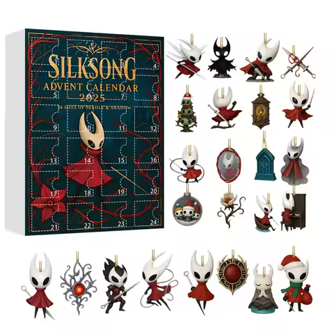 SILKSONG ADVENT CALENDAR 2025 Christmas Arrival Calendar Blind Box Christmas Tree Ornament Mystery B