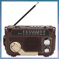 (XCTS) Radio Solar Charging Random Color Three-Band Bluetooth Card MP3 Multifunction Play Radio