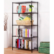 roomRoomy - 五層75cm收納碳鋼層架 - XM-203 / XM-6203 (黑色)