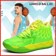 ✤ ▦ ◷ May spike unisex LaMelo Ball 3-ball MB.01 non-slip and wear-resistant sports basketball shoes