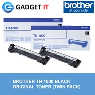 BROTHER TN-1000 BLACK TONER CARTRIDGE TWIN PACK  (TN-1000+TN-1000)