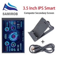 3.5'' IPS USB Type-C PC Secondary Screen for CPU GPU RAM HDD Monitoring 320x480 LCD Display AIDA64 W