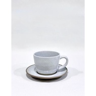 【SG Stock】160ml Pale White Speckled Ceramic Drinkware Ceramic Mug Set Coffee Mug Set Tea Mug Set