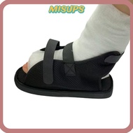 MISUPS Fracture Boot, Support Brace Black Foot Fracture Shoes, Ankle Protector Injured Foot Forefoot
