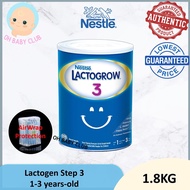 [PERFECT TIN]Nestle Lactogrow 3 Milk Powder (1.8kg) Exp-02/2022
