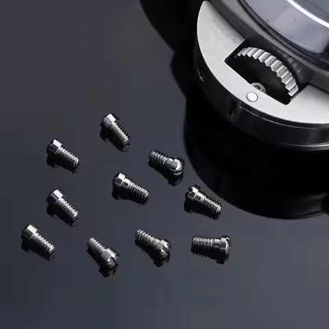 4pcs Bridge guard screw for Panerai submersible LUMINOR PAM441/111 Steel dial ear screw 3.0x2.0x4mm 
