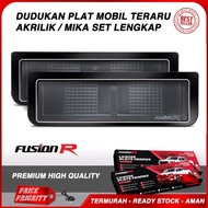 DUDUKAN PLAT MOBIL / TEMPAT PLAT AKRILIK / TATAKAN PLAT AKRILIK MIKA ( BAYAR DITEMPAT ) Dudukan plat