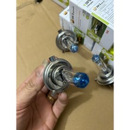 Box of 10 H4 base light bulbs, H4 halogen bulbs, for headlights