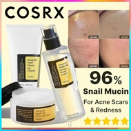 【South Korea】COSRX Snail Mucin Advanced Snail 96 mucin Power Essence Snail 92 Mucin Cream Gel Cleanser Skincare Set