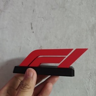 F1 Formula Logo Desktop Decoration Decoration Trendy Living Room Dashboard Finished Text