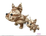 &lt;FOOL&gt;TMC 法國 鬥牛犬 法鬥 造型 布偶 公仔 娃娃  收藏 DOG BULLDOG 虎斑 沙漠虎斑