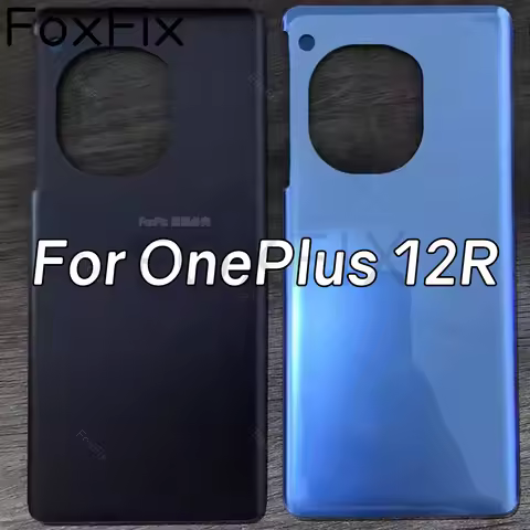 Glass Battery Back Cover For Oneplus 12R Rear Door Panel Replacement with Adhesive For Oneplus 12R 5