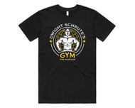 Dwight Schrute’S Gym For Muscles T-Shirt Tee Top Funny US Office Dwight’S Gym Bodybuilder Fiess Weig