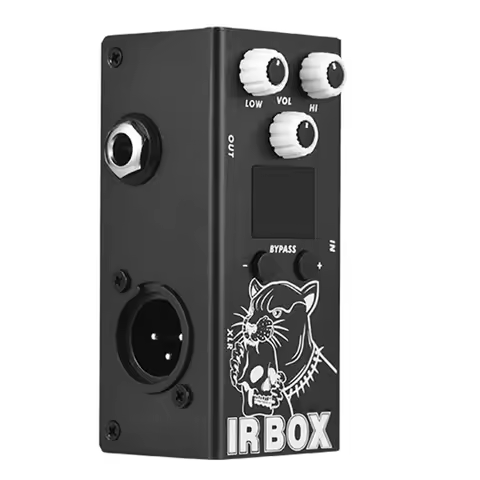 M-VAVE Guitar IR Box Effects Pedal with IR Cab Impulse Response Cabinets Speaker Simulator XLR Outpu