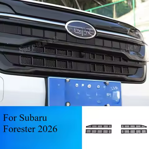 For Subaru Forester 2026 Grille Mesh Cover, ABS Front Bumper Radiator Protector, Bug Screen Stone Gu