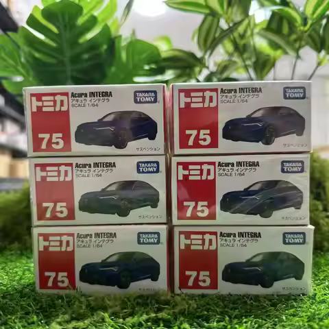 Takara Tomy Tomica No.75 Acura Integra Alloy car Diecast Model Replica Series Children Gifts Boy Toy