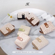 JIMS HONEY - DOMPET LIPAT WANITA MICHIE WALLET - DOMPET MINI LIPAT GAMBAR KUCING LUCU MODEL TERBARU