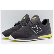 現貨 iShoes正品 New Balance 247系列 男鞋 盧廣仲代言 深灰 黃 復古 休閒鞋 MS247TG D