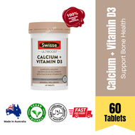 Swisse Ultiboost Calcium + Vitamin D3 | Support Bone Health (60s)