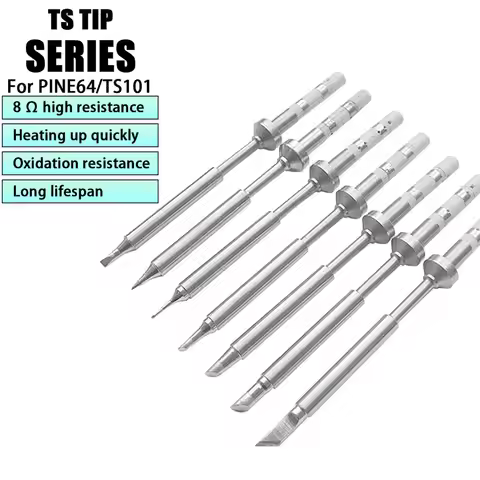 PINE64 Pinecil TS100 ts101 Soldering Iron Tip Replacement Various Models of Pinecil V2 Electric Sold
