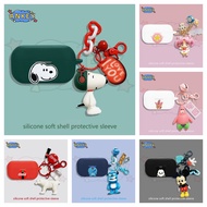 Case for Technics EAH-AZ100 Protective Silicone Cute Music Snoopy Cartoon Covers Bluetooth Earphone 