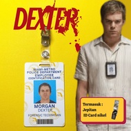 Dexter Morgan Forensic ID Badge Card Cosplay