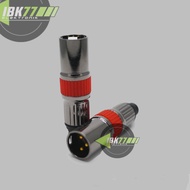 Jack Jek Canon XLR Male 3P Roman 3048A TAIWAN