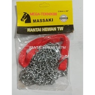 ANIMAL CHAIN DOG/ MASSAKI CAT/ 1.67 METERS
