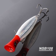 Noeby Popper เหยื่อตกปลา 12cm43g 16cm78g 20cm150g น้ําเค็ม Topwater ลอย Wobbler เหยื่อ Hard ประดิษฐ์