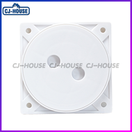 [CJ-HOUSE] ฝาส้วม ฝาปิดท่อส้วม ฝาส้วมPVC สีขาว รุ่นหนา ขนาด6นิ้ว พร้อมส่ง***